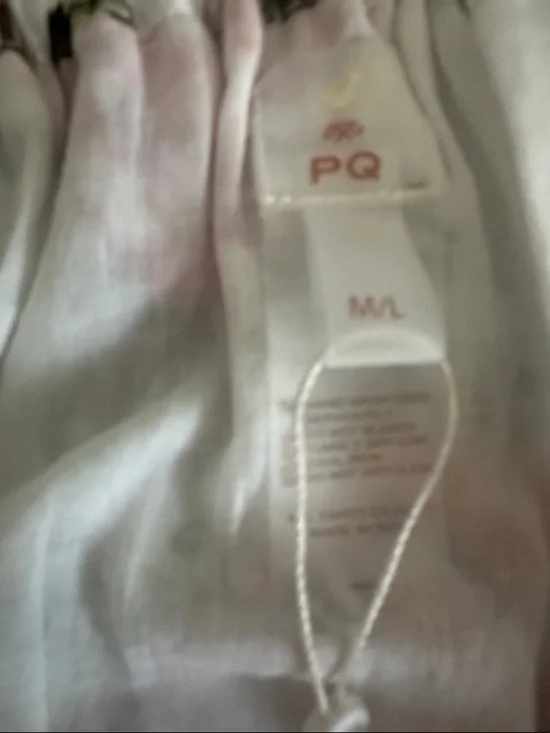 NWT PQ Swim Anthropologie Floral Tiered Maxi Dress Pink - Picture 8 of 15